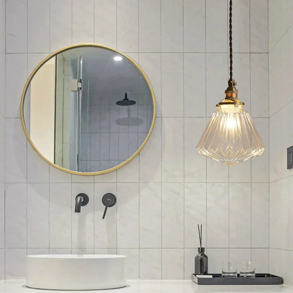 Nordic Modern Pendel i Krystalglas