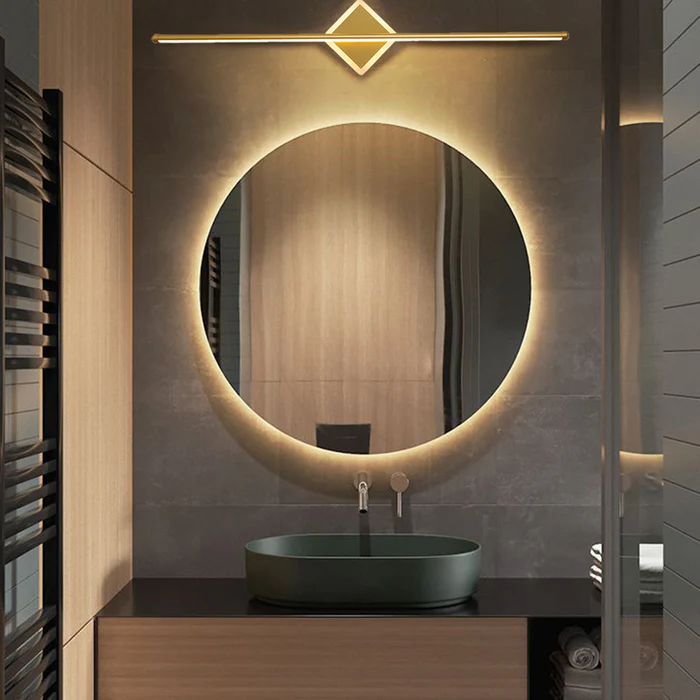 Applique murale LED ronde/carrée moderne