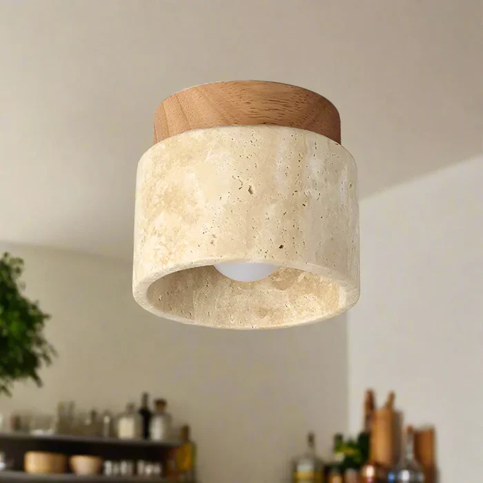 Plafonnier moderne et créatif de style crème