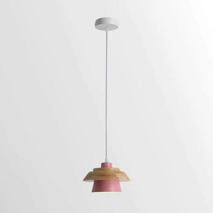 Glarefusion Chic Wood Pendant Lamp