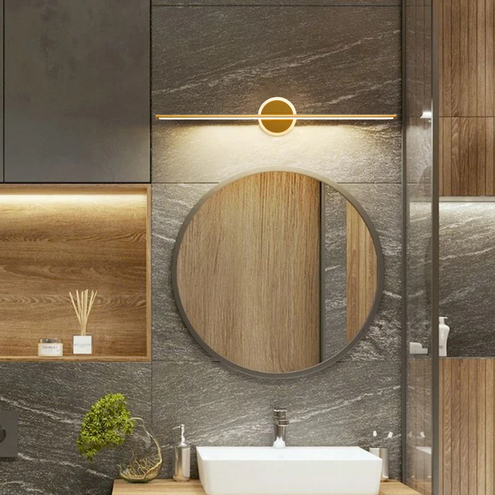 Applique murale LED ronde/carrée moderne