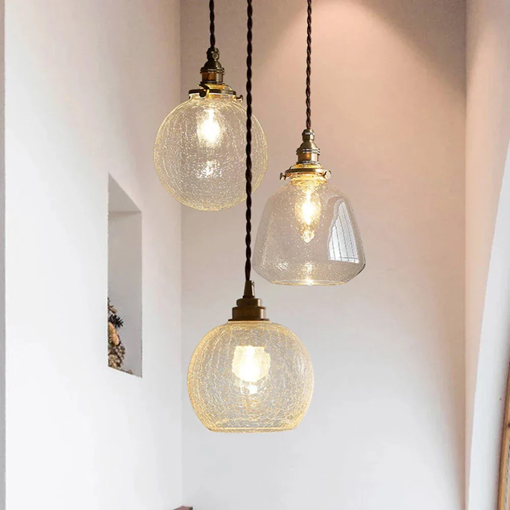 Nordic Modern Pendel i Krystalglas