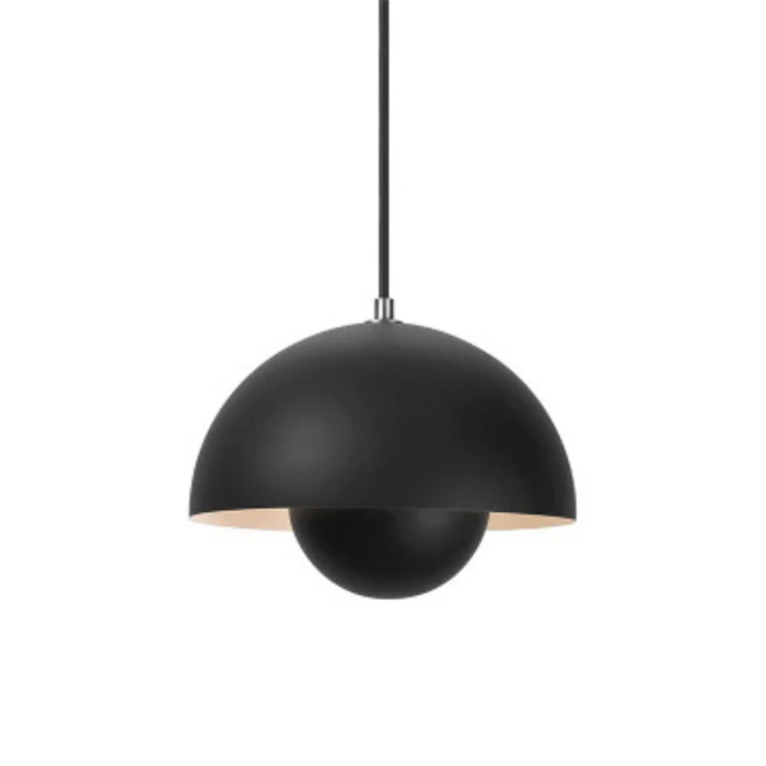 Moderna lampada a sospensione a luce rotonda colorata