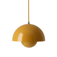 Luce a sospensione moderna colorata di luce rotonda