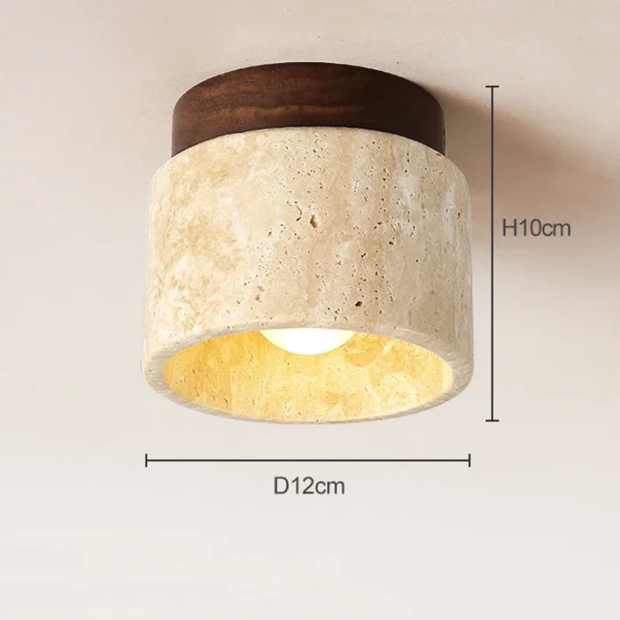 Plafonnier moderne et créatif de style crème
