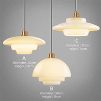 Glarefusion Nordic Modern Simple Glass Pendant Light