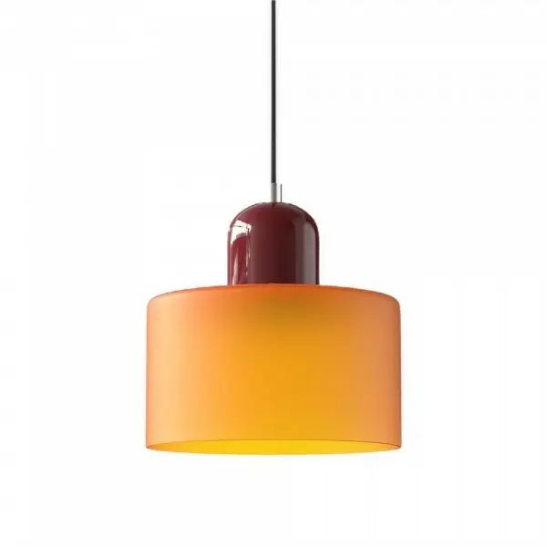 Glarefusion modern enkel cylindrig ljuskrona