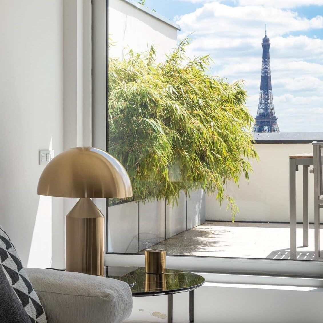 Glarefusion Creative Metal Table Lamp