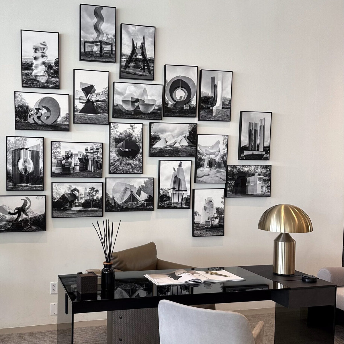 Glarefusion Creative Metal Table Lamp