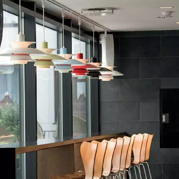 Glarefusion Multilayer Metal Pendant Light