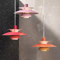 Glarefusion Multilayer Metal Pendant Light