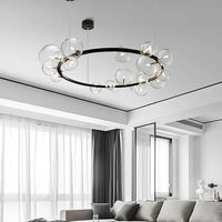Contemporary Alyse LED Ring Chandelier