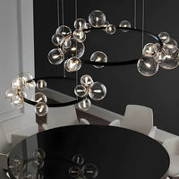 Contemporary Alyse LED Ring Chandelier
