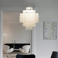Modern Cloud-like Shell Chandelier