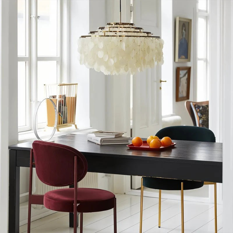 Lustre moderne en forme de nuage