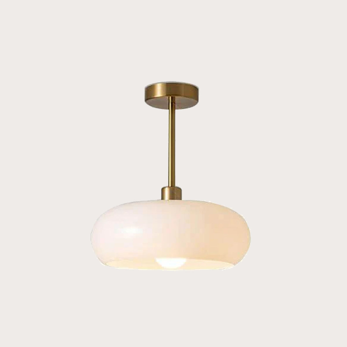 Glarefusion Creative Simple Persimmon Shape Pendant Light